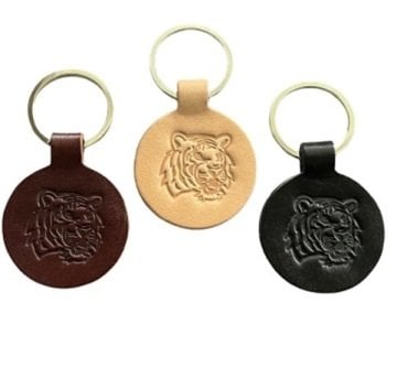 KAPLAN FİGÜRLÜ DERİ ANAHTARLIK