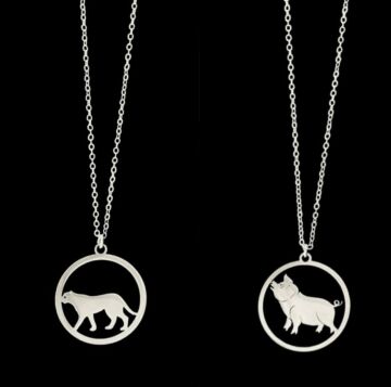 12 BURÇ HALKA KOLYE