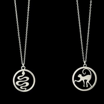 12 BURÇ HALKA KOLYE