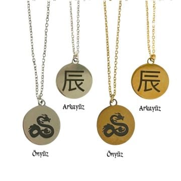 EJDERHA KOLYE (çift taraflı)