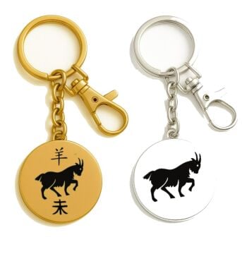 KEÇİ METAL ANAHTARLIK