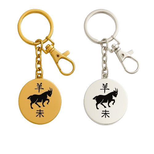 KEÇİ  ÇELİK ANAHTARLIK