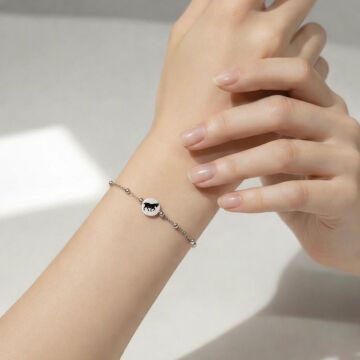 12 BURÇ ÇİFT TARAFLI İNCİLİ BİLEKLİK