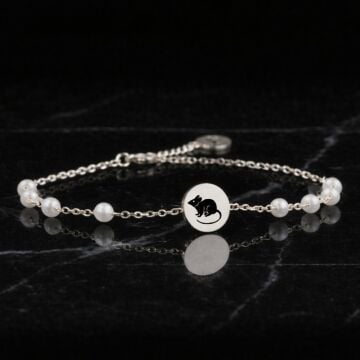 FARE ÇİFT TARAFLI İNCİLİ BİLEKLİK