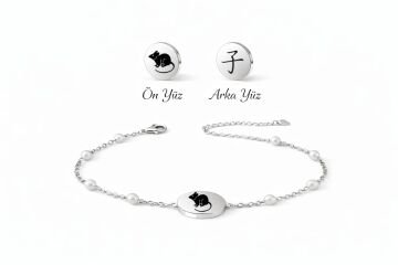 FARE ÇİFT TARAFLI İNCİLİ BİLEKLİK